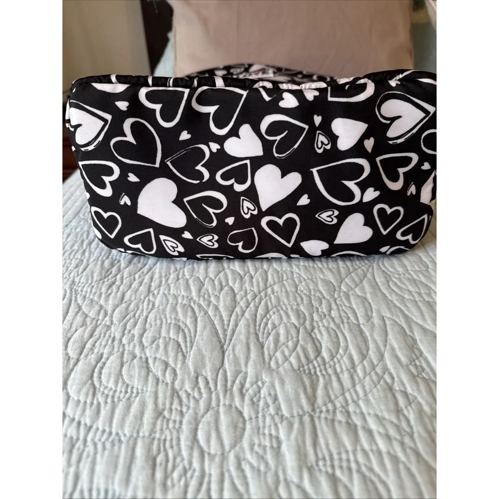 Brighton ENDLESS LOVE Backpack $150 Retail NWT Black‎ & White